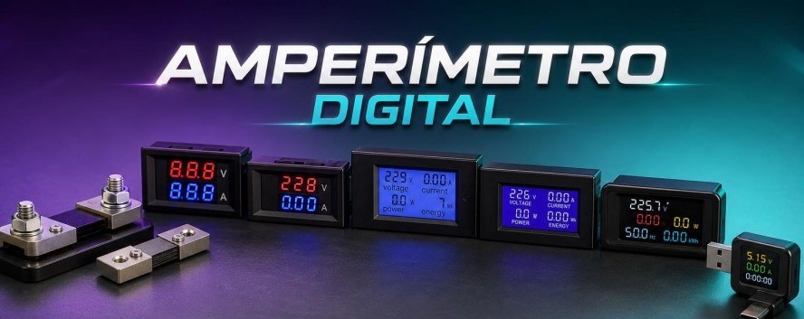 Amper&iacute;metro Digital