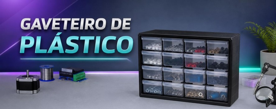 Gaveteiro de Pl&aacute;stico