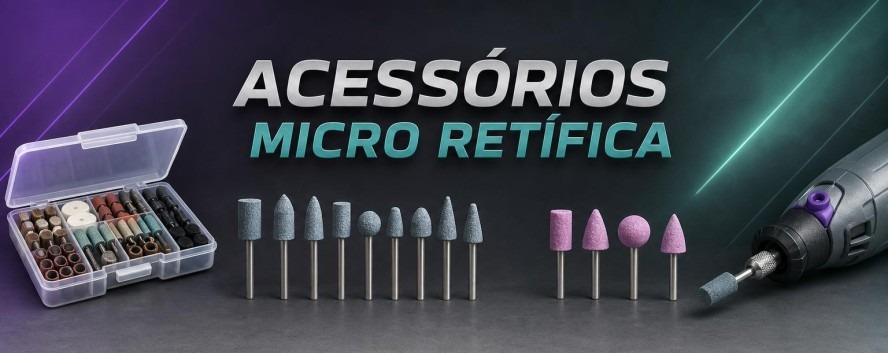 Acess&oacute;rios Micro Ret&iacute;fica