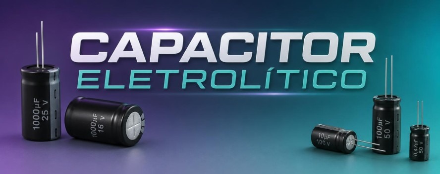 Capacitor Eletrol&iacute;tico