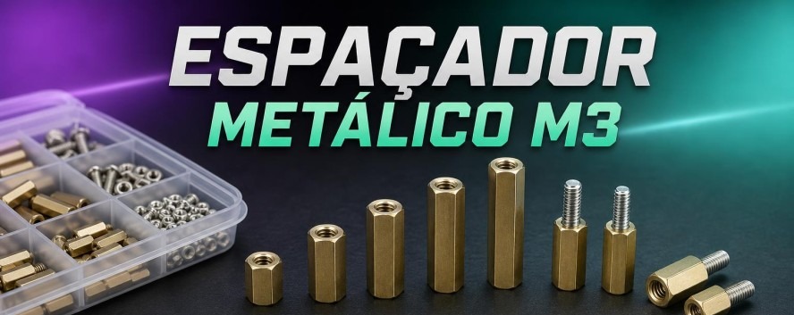 Espa&ccedil;ador Met&aacute;lico M3