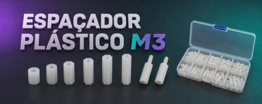 Espa&ccedil;ador Pl&aacute;stico M3