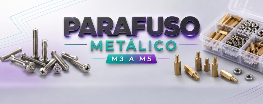 Parafuso Met&aacute;lico M3 a M5