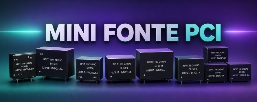 Mini Fonte PCI