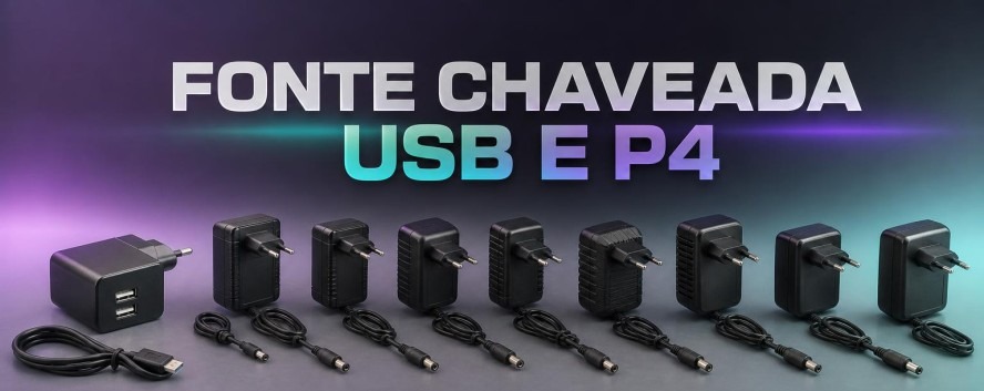Fonte Chaveada USB e P4