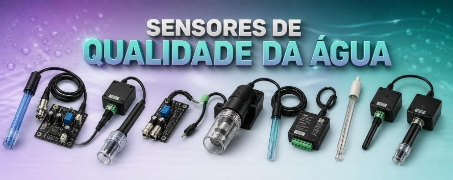 Sensores de Qualidade da &Aacute;gua