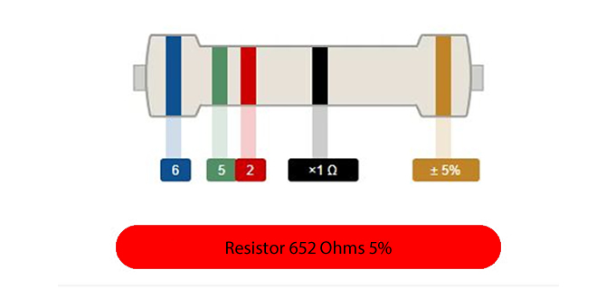 Cálculo Resistor 5 Cores