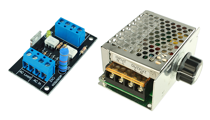 Dimmer Arduino com Ajuste Eletrônico e Manual