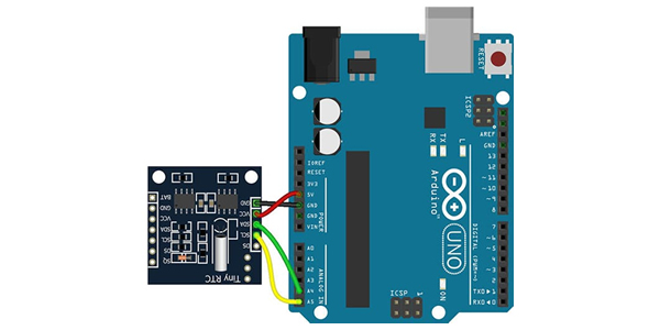 Interface RTC DS1307 com Arduino