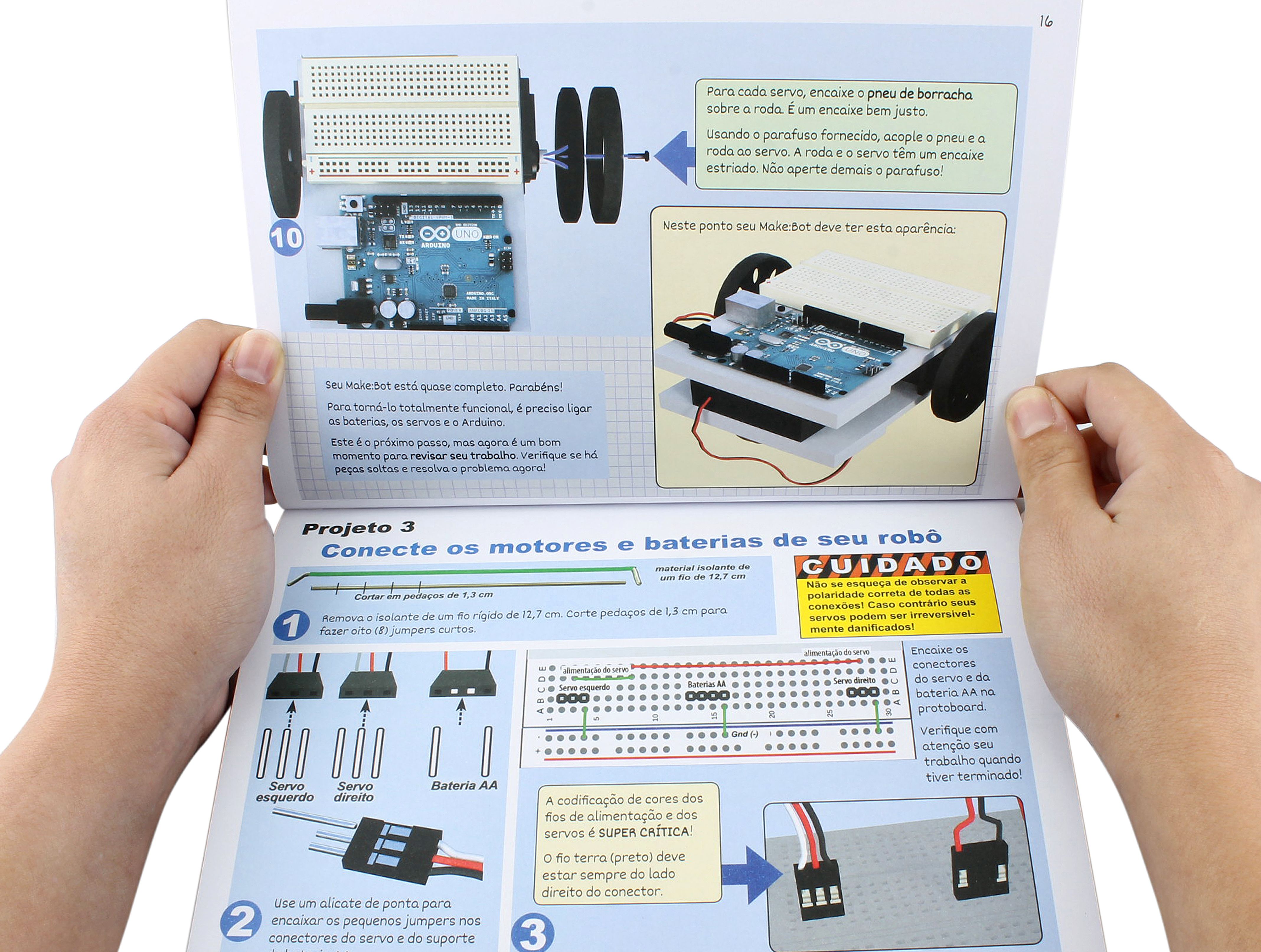 Livro Como Montar um Robô com Arduino