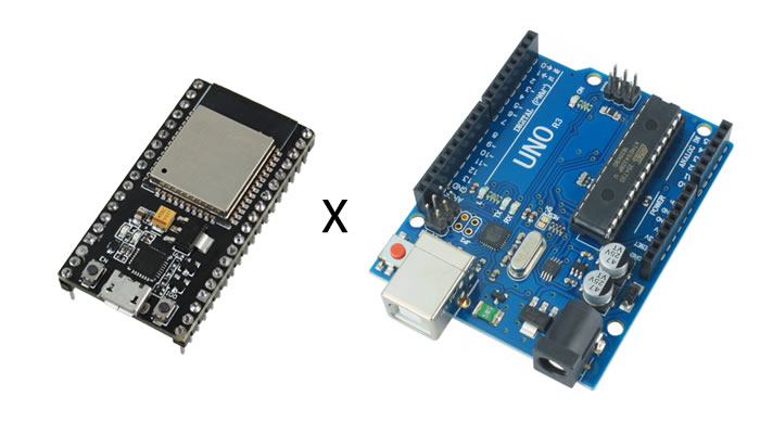 NodeMCU versus Arduino