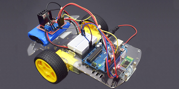 Driver Motor L298N com Arduino em Projeto Robótico