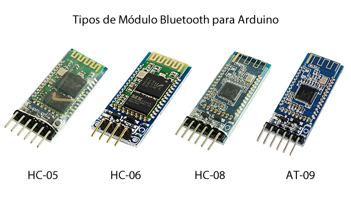 Tipos de Módulos Bluetooth Arduino